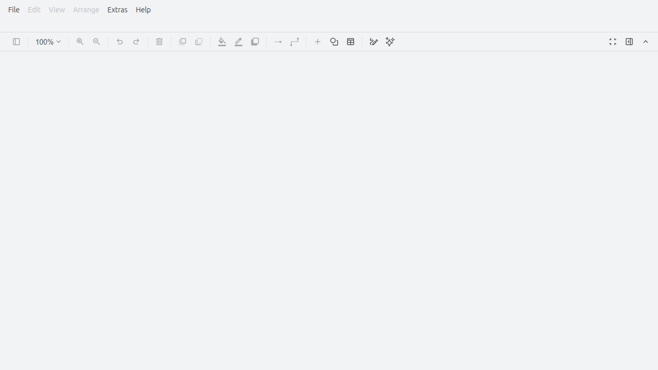 The homepage of draw.io, a popular online diagramming tool for creating flowcharts and diagrams.