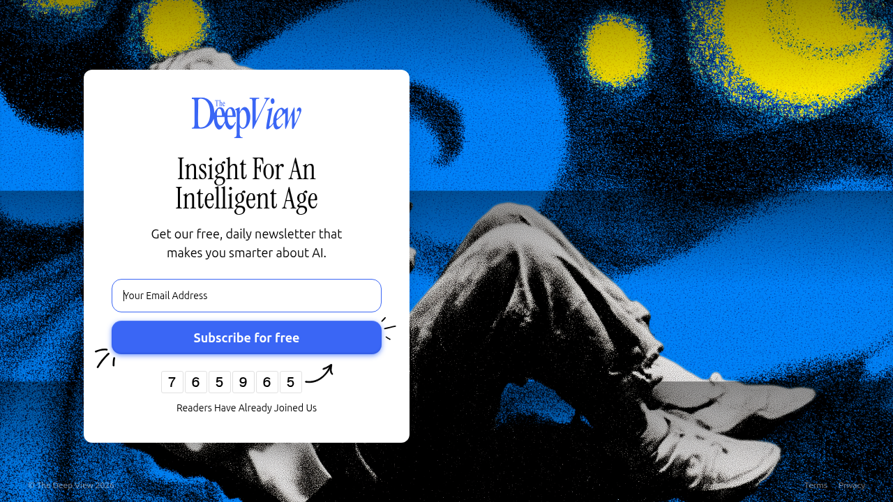 Subscribe to The Deepview for daily updates and insights into the rapidly evolving field of AI.