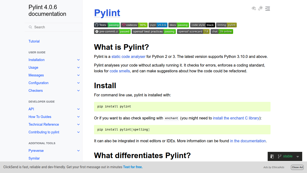 Refer to Pylint documentation for guidance on unnecessary-lambda warnings and code quality.
