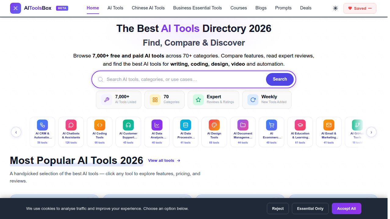 A screenshot of The AI Tools Box, a resource reviewing AI tools including Brainly AI, highlights its role as a homework help platform.
